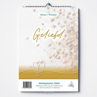 product afbeelding voor: Weekplanner hour of power je bent gel