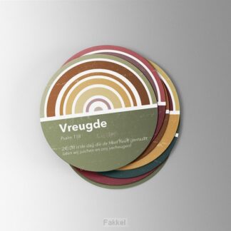 product afbeelding voor: Vilten onderzetters trouw set 6 stuks