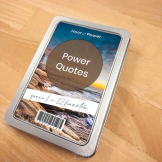 product afbeelding voor: Blikje power quotes serie 1 - 12 kaarten