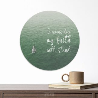 product afbeelding voor: Muurcirkel in oceans deep