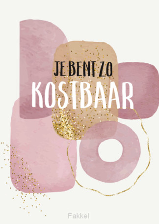 product afbeelding voor: Poster a4 je bent zo kostbaar