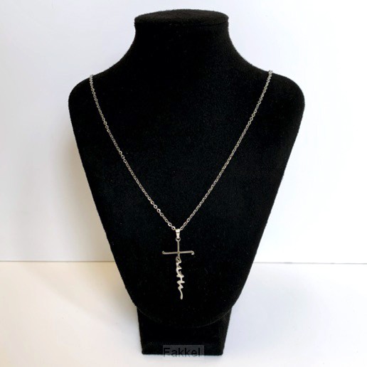 product afbeelding voor: Ketting faith zilver