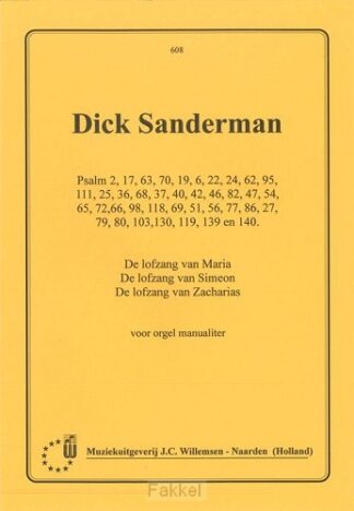 product afbeelding voor: Korte psalmvoorspelen 1