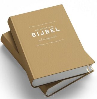 product afbeelding voor: Bijbel sv met schrijfruimte camel
